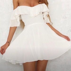 Beautiful white dress